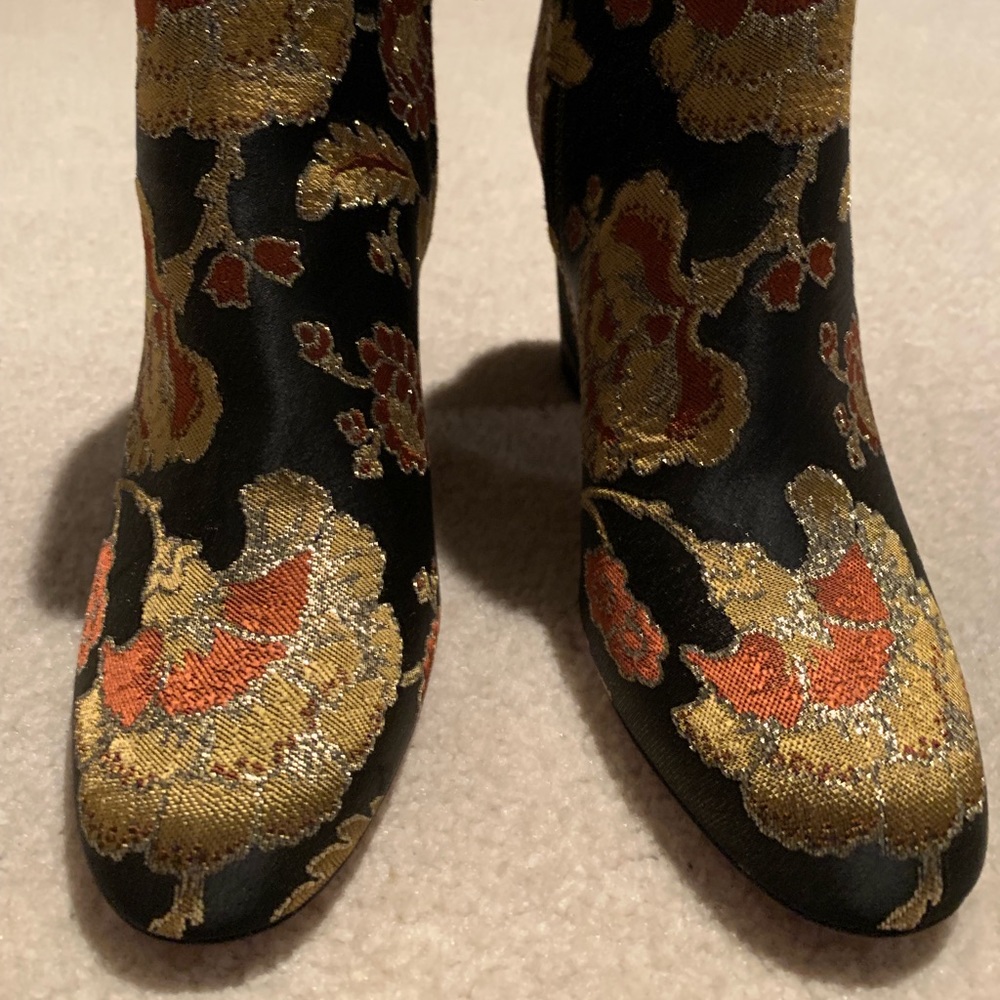 Aquazzura brooklyn floral booties - Picture 4 of 8